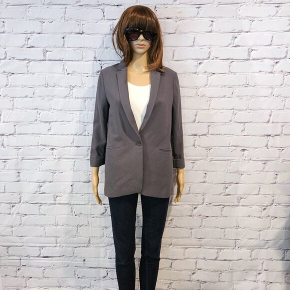 BANANA REPUBLIC - Blazer - Gray one button - Picture 4 of 11